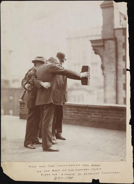 Vintage Selfie, NYC 1920 II